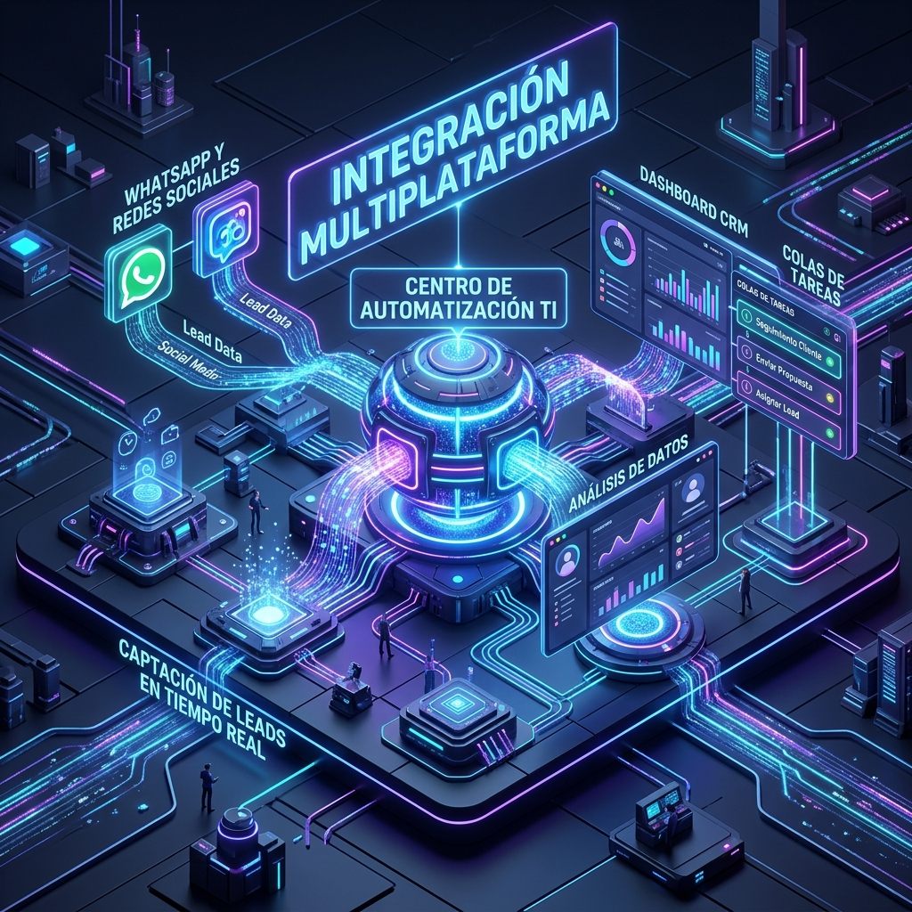 Hub Central de Automatización de Procesos Multiplataforma
