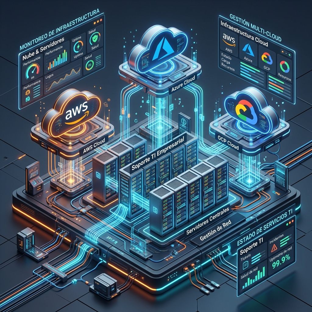 Servidores & Nube AWS, Azure, GCP
