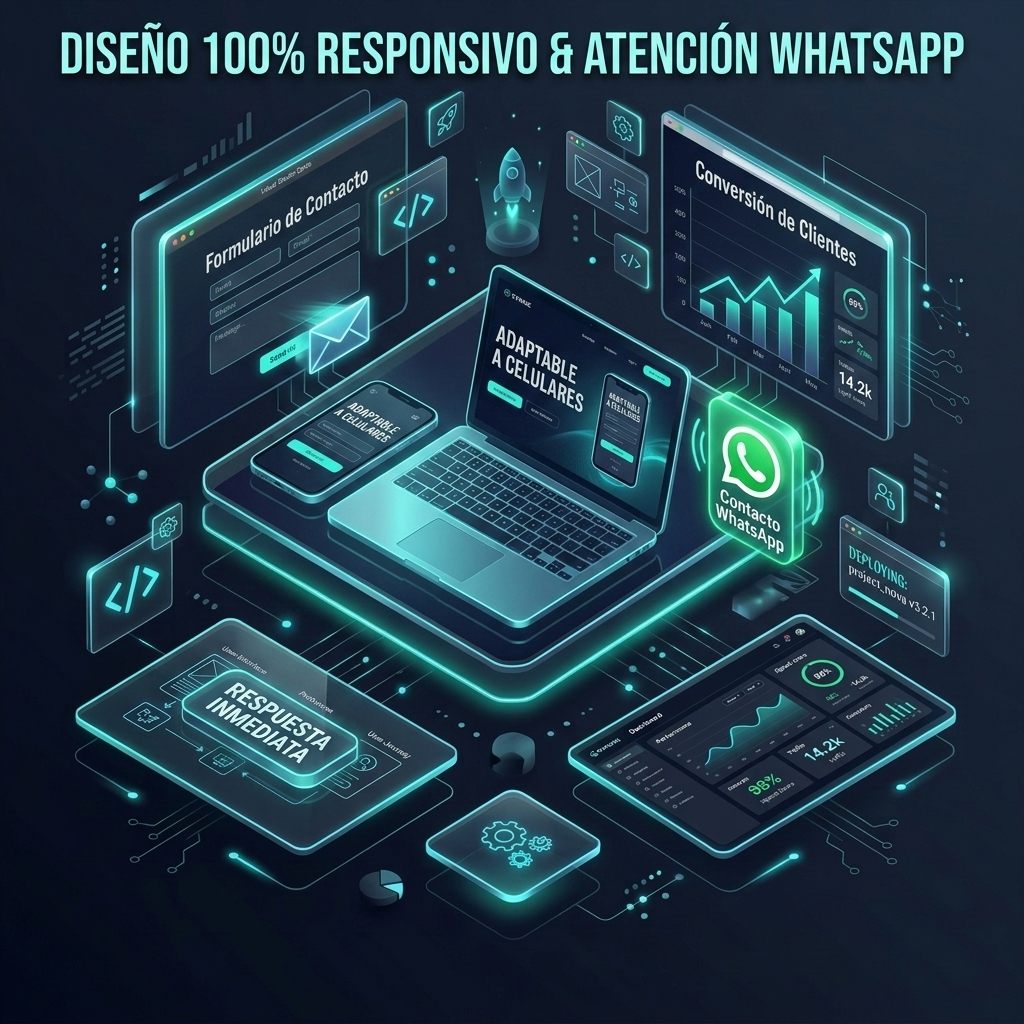Diseño Web Responsive y WhatsApp