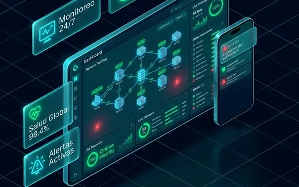 Monitoreo NOC de servidores y redes con Zabbix